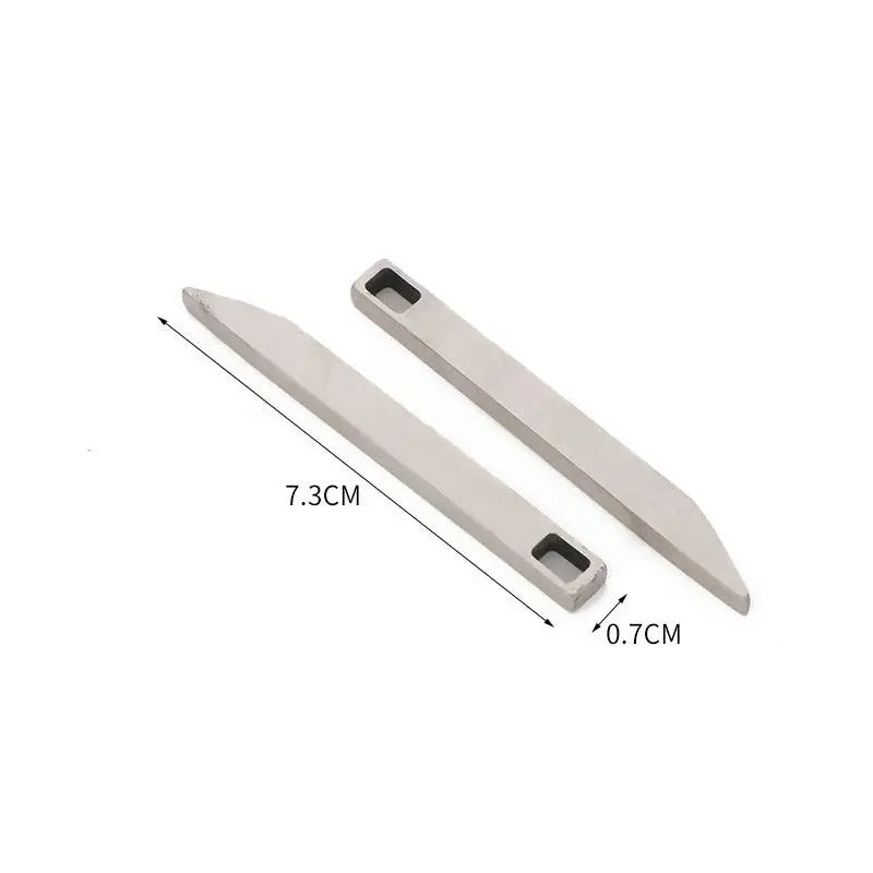 Keychain Prybar made of stainless steel