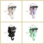 Key hook cat with sunglasses – Stylish for hallway & kitchen