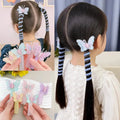 Butterfly hair ties in spiral design – sweet gift for daughter & granddaughter