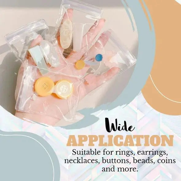 Jewelry Storage Book – Transparent Travel Case with PRedection System