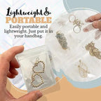 Jewelry Storage Book – Transparent Travel Case with PRedection System