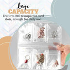 Jewelry Storage Book – Transparent Travel Case with PRedection System