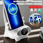 Fast charging holder in chair design – Wireless with heat dissipation