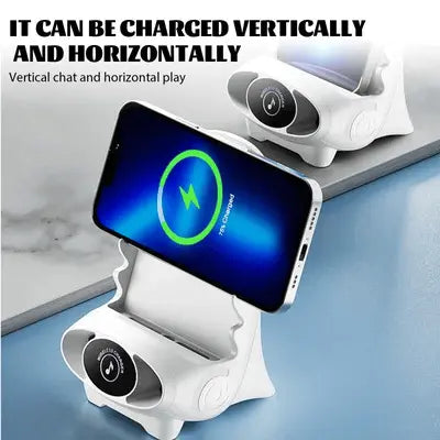 Fast charging holder in chair design – Wireless with heat dissipation