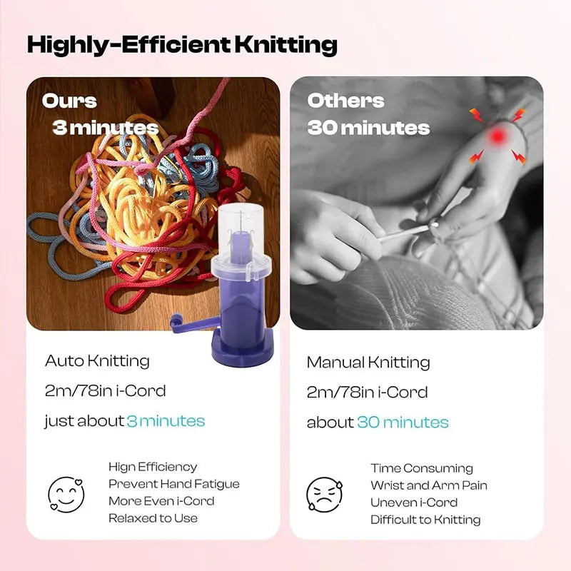 Cord Machine for Crafting – Quick, Perfect Cords by Crank