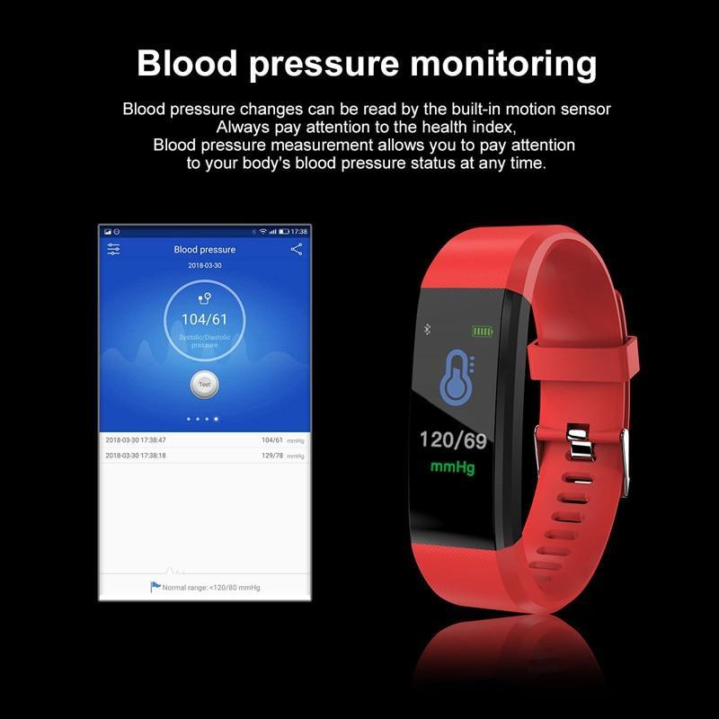 New Smart Watch Men Women Heart Rate Monitor Blood Pressure Fitness Tracker Smartwatch Sport Watch PK FITBITS