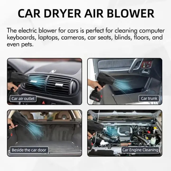 Cordless Turbo Blower Air Duster for Cleaning