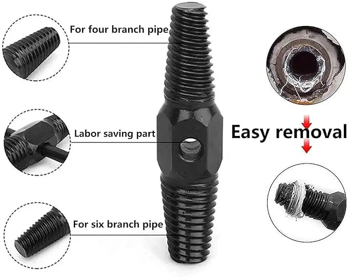 Screw Extractor Set – Strong Grip for Stubborn or Broken Screws
