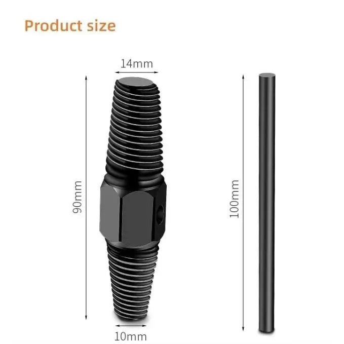 Screw Extractor Set – Strong Grip for Stubborn or Broken Screws