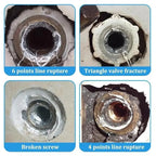 Screw extractor made of steel – Removes damaged screws