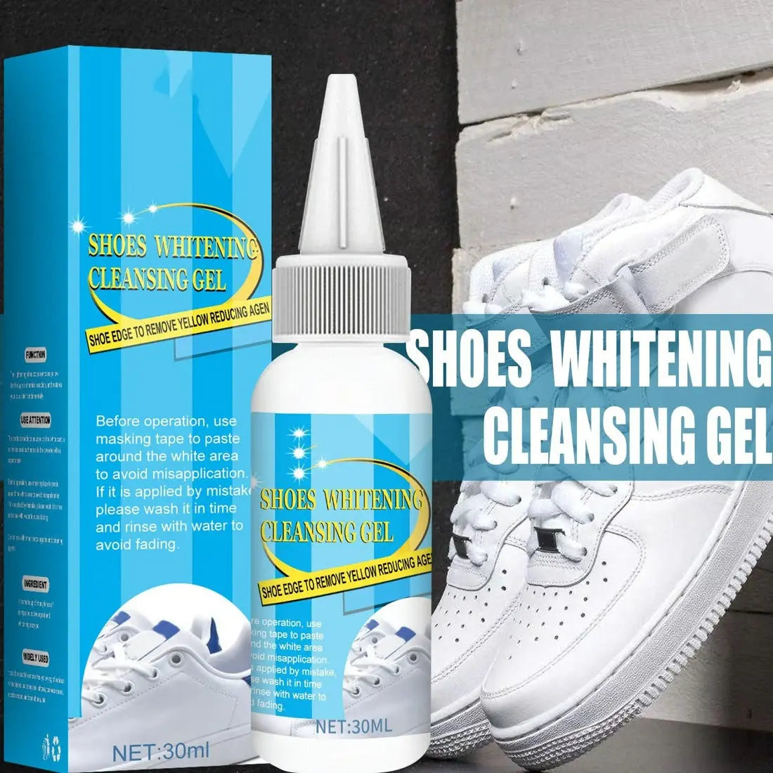 Shoe Brightening Cleaning Gel – Bring the brightness back to your shoes