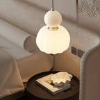 Glass charm with a golden accent of luxury