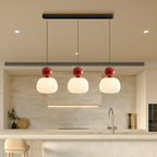 Glass charm with a golden accent of luxury