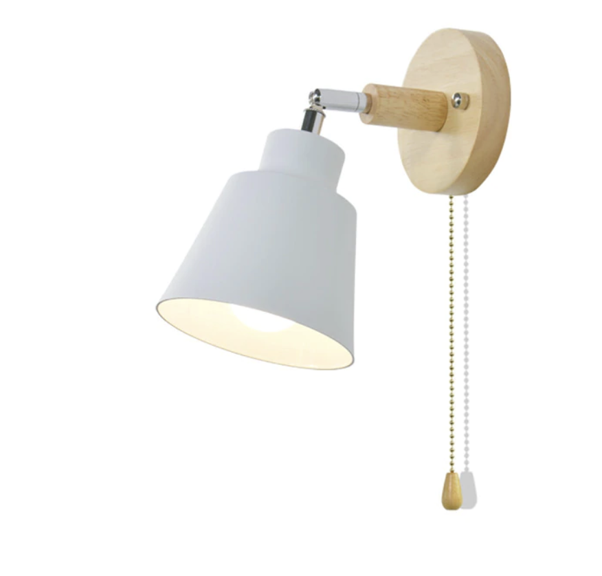 Rotatable Collin Wall Light with Pull Chain Switch