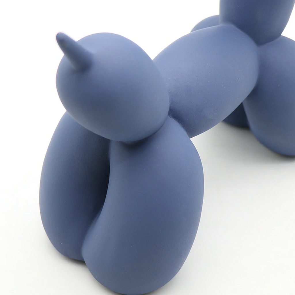 BalloonDog Lively Dog Sculpture | Pop-Art Decoration | Modern Home Decor | Handmade Statue