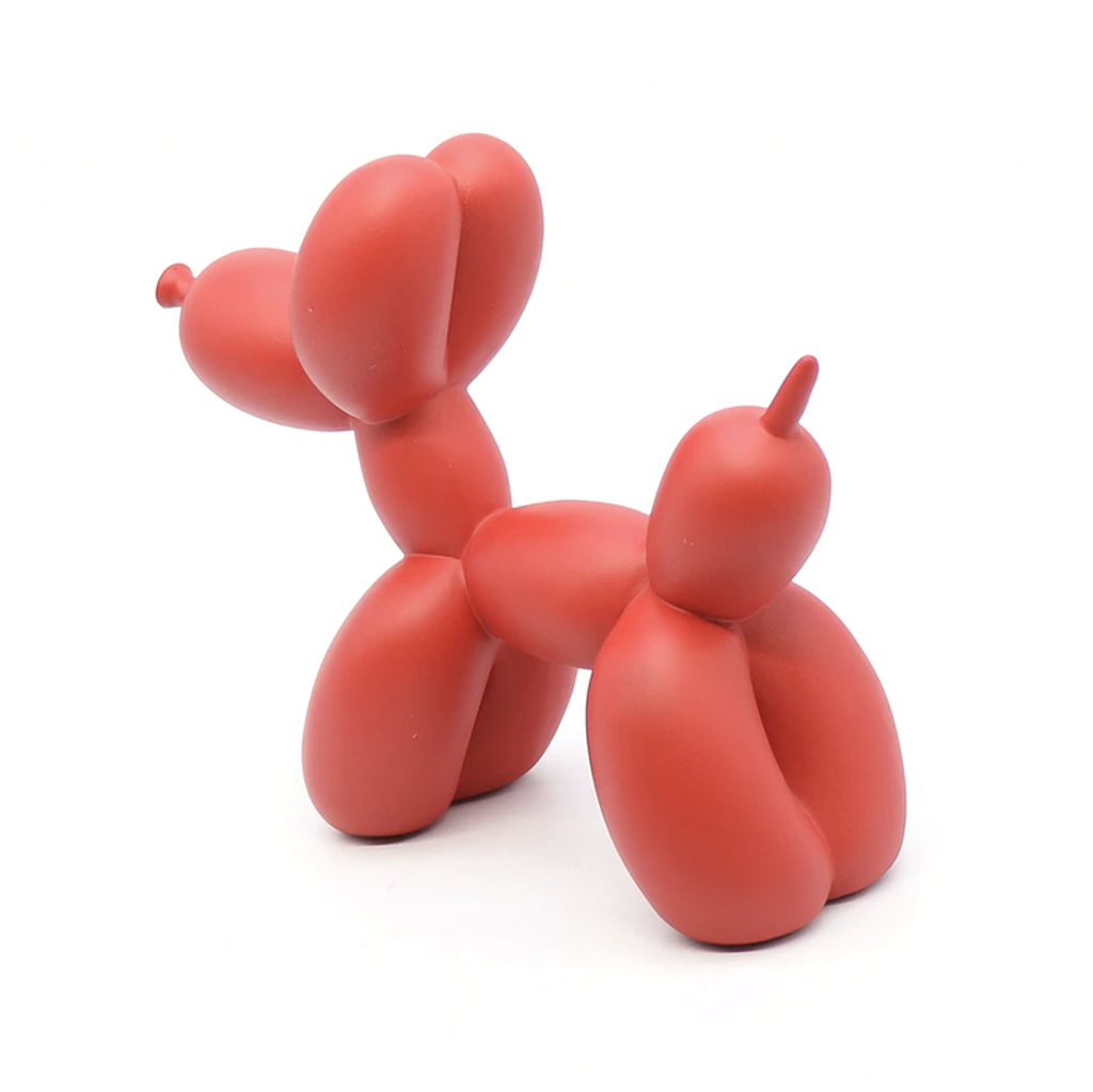BalloonDog Lively Dog Sculpture | Pop-Art Decoration | Modern Home Decor | Handmade Statue