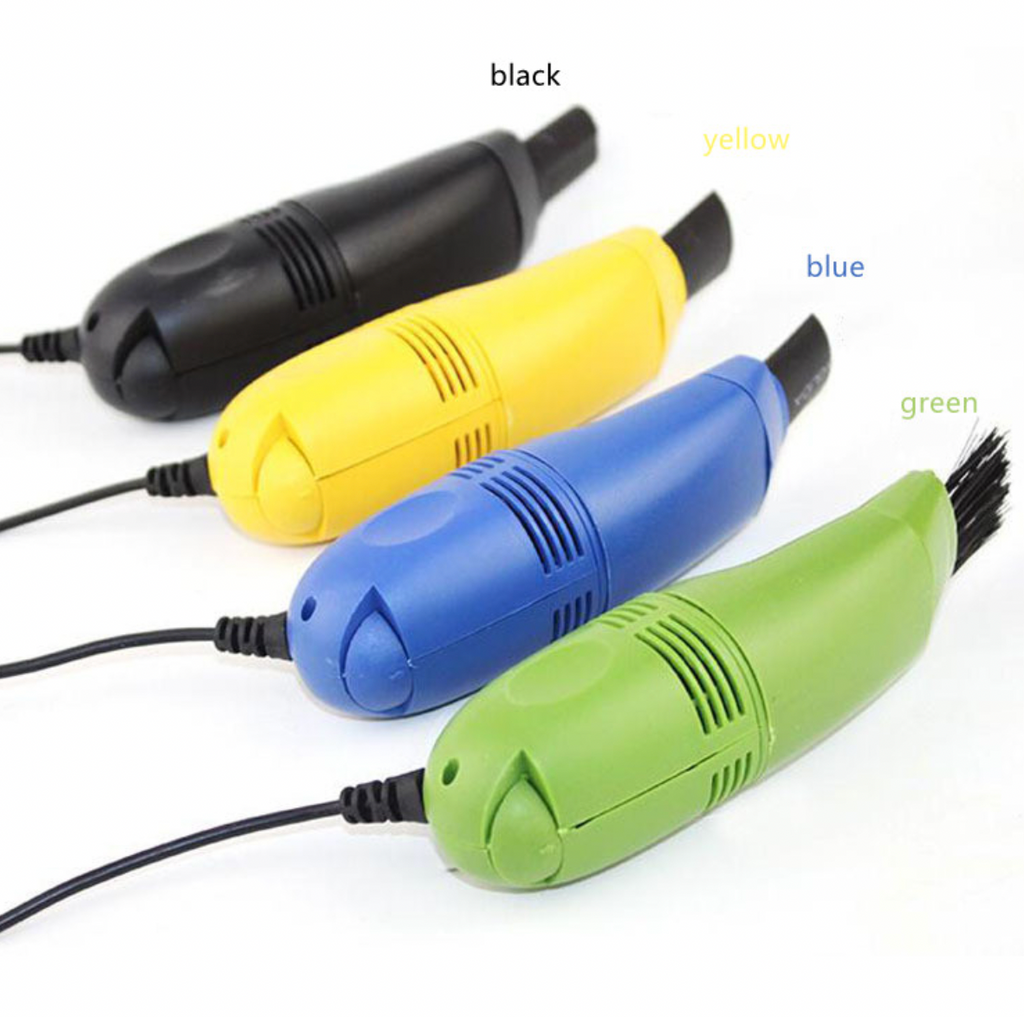 Mechanical Mini Computer Laptop Vacuum USB Keyboard Cleaner Brush Dust Collector Phone Cleaning Gadgets Supplies