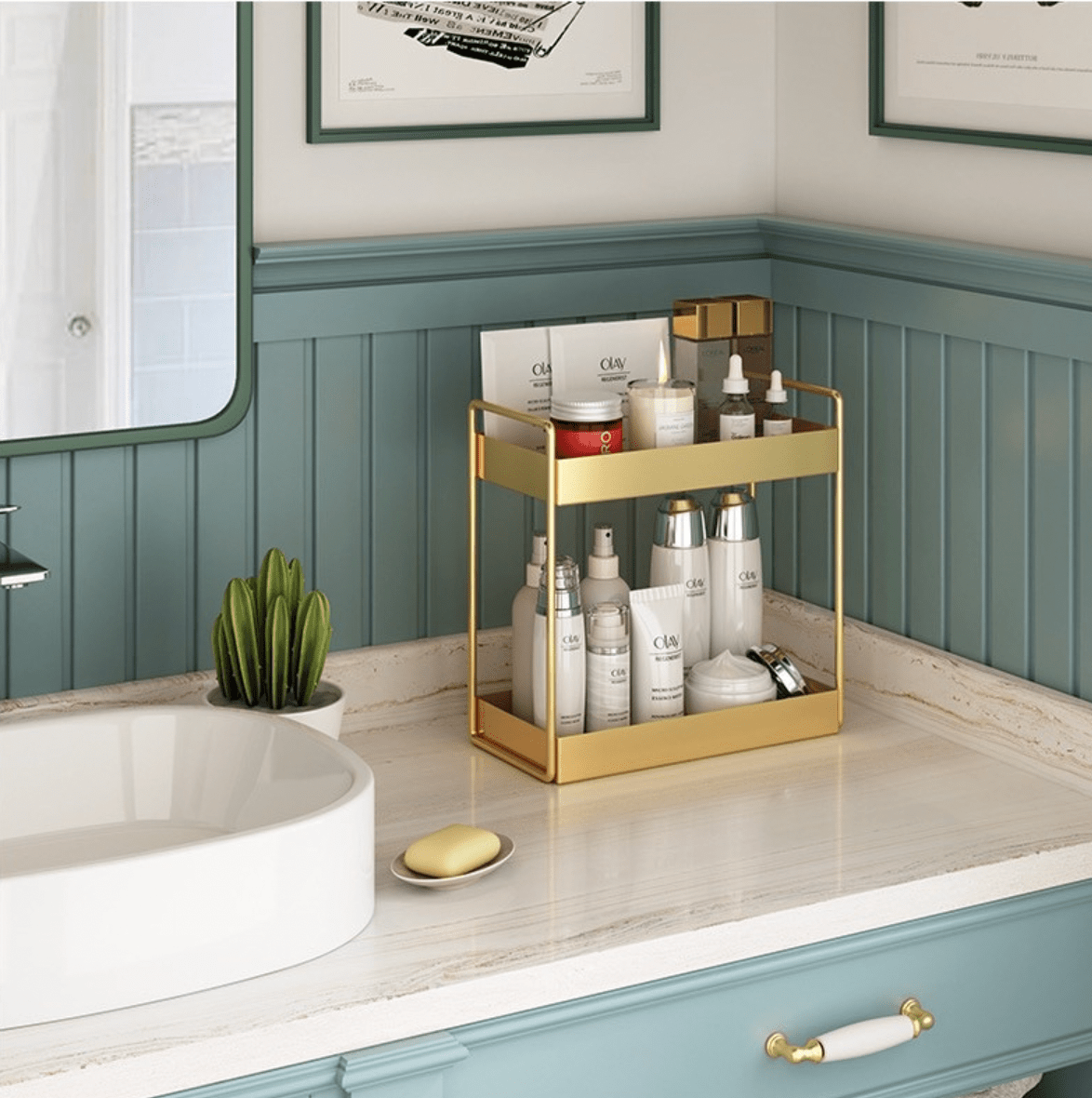 LUXTRAY – Luxurious Metal Organizer Tray