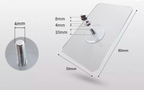 Self-adhesive nail | Load capacity of 10 kg | Suitable for all walls
