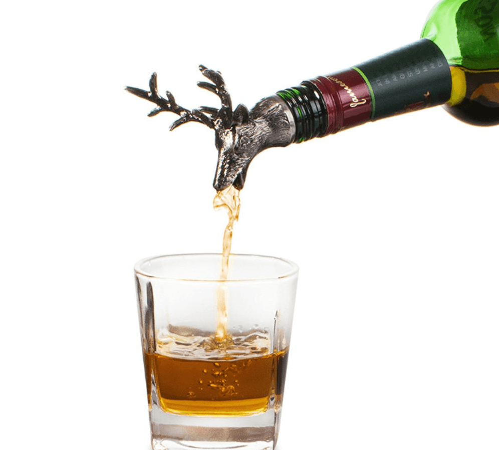 Deer Head Wine Pourer