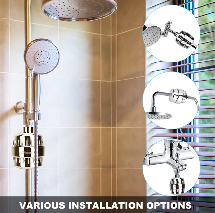 Aqua™ High Output Universal Shower Filter