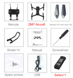 Skyhawk HD Foldable Air Selfie Drone With Camera 2MP