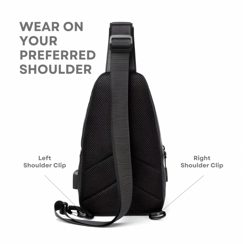 AquaGuard Luxe Shoulder Bag | Waterproof and anti-theft design for a safe style