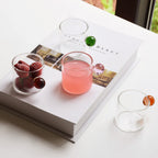 Globe Handle Glass Espresso Cup
