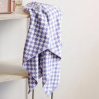 Colourful Checkerboard & Stripe Towels