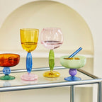 Borosilicate 3-Color Glassware - Wine Glass