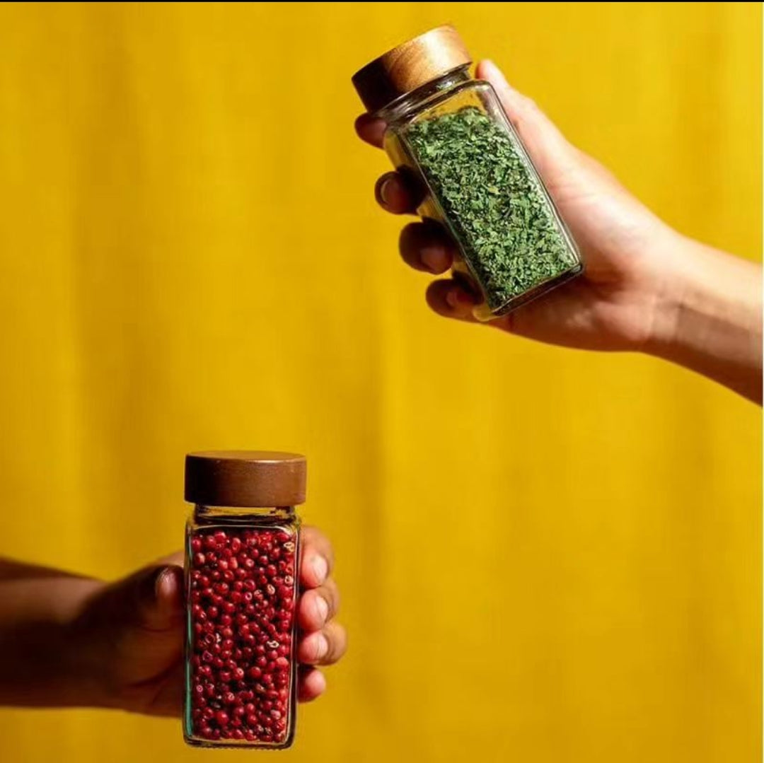 12 Piece Spice Storage Jars