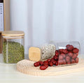 12 Piece Glass Spice Jar Set