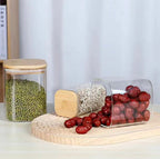 12 Piece Glass Spice Jar Set