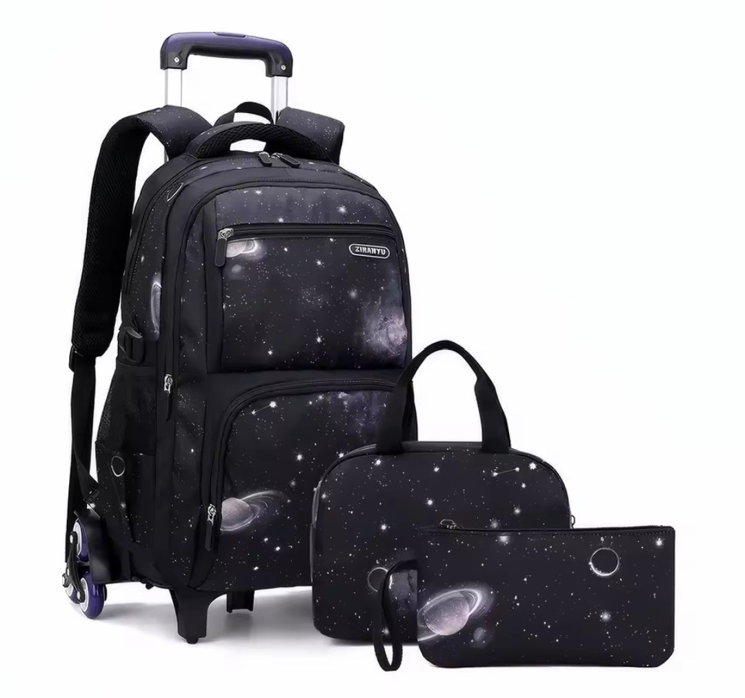 Rolling Trolley School Backpack