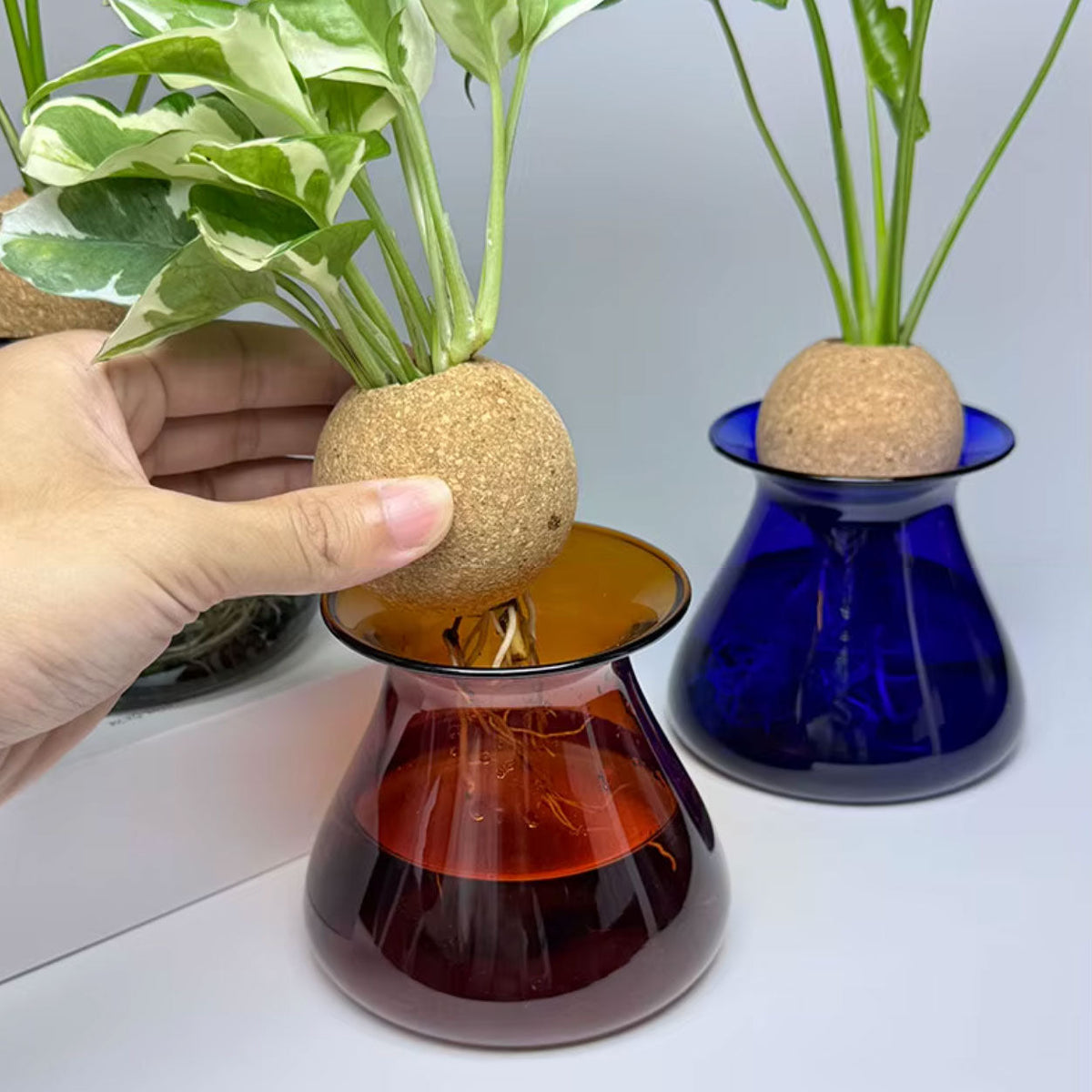 Nordic Style Tabletop Glass Vase