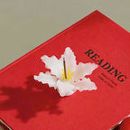 Handmade 3D Glass Ceramic Lily Incense Holder