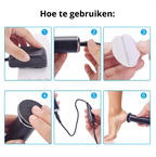 SmoothFeet – Luxe Elektrische Pedicure Vijl