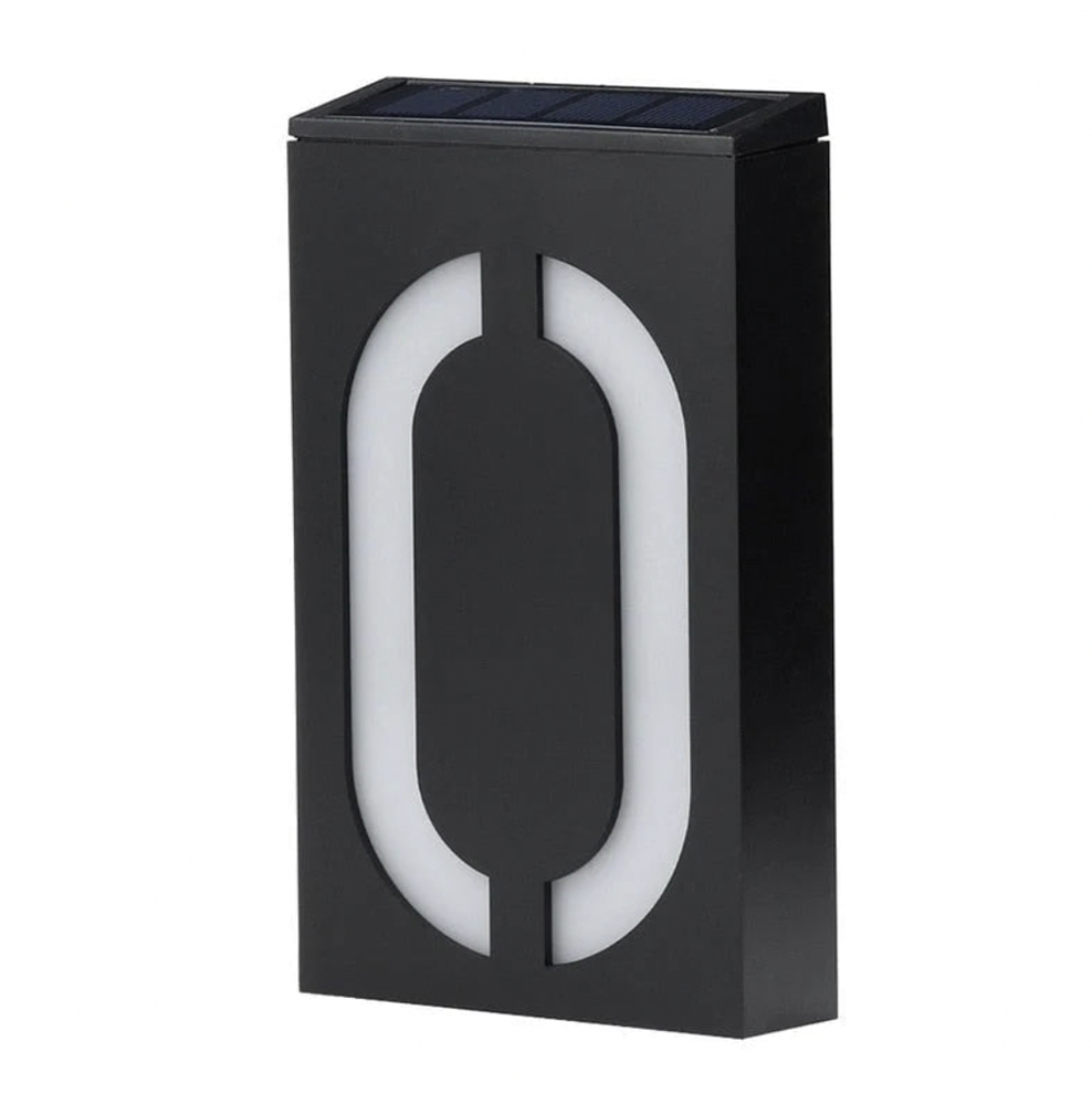 Lighted House Number on Solar Energy - SolarSign