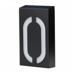 Lighted House Number on Solar Energy - SolarSign