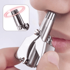 Painless stainless steel trimmer for nose & ear hair