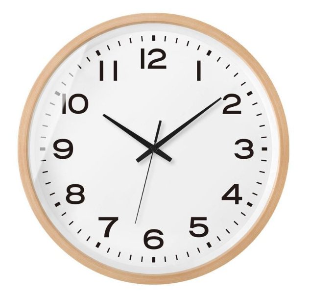 NordWood - Scandinavian Wooden Wall Clock Minimalist Design