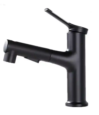 Extendable One-Hand Bath Water Faucet