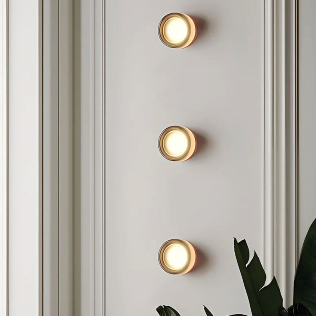 DimpleGlow – Stylish wall lamp for contemporary interior