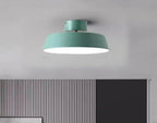 Designer LED ceiling lamp with angle adjustment