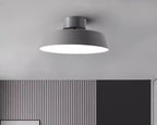 Designer LED ceiling lamp with angle adjustment