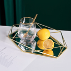 Polygon Glass Tray