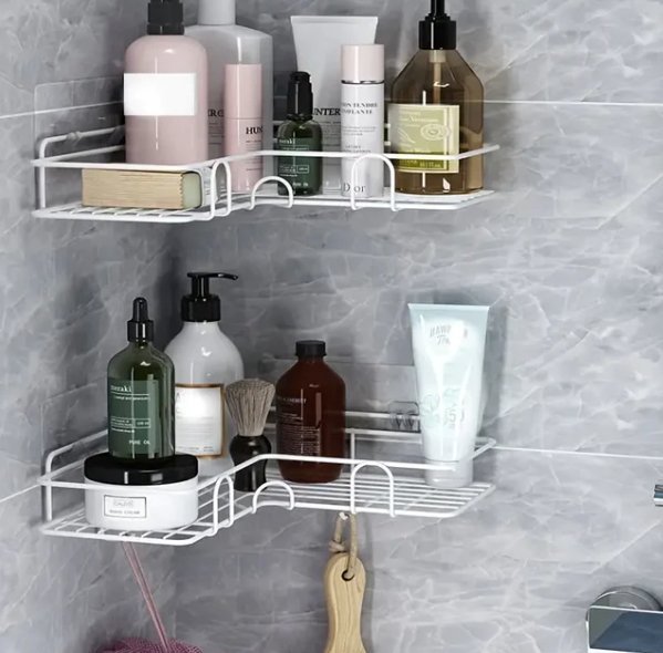 Corner storage - Optimize your bathroom - Space saving guaranteed