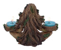 Enchanting Glow - Fae Flame Candle Holder - Natural Harmony - Ecological Elegance