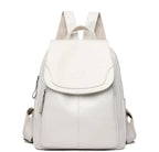 Vintage Leather Women's Backpack - Isabella