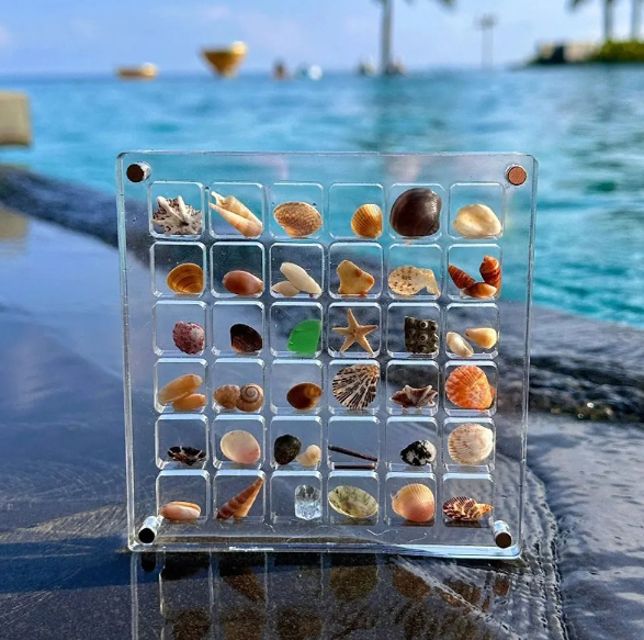 Acrylic Treasure Keeper | Stylishly Store Your Sea Collection